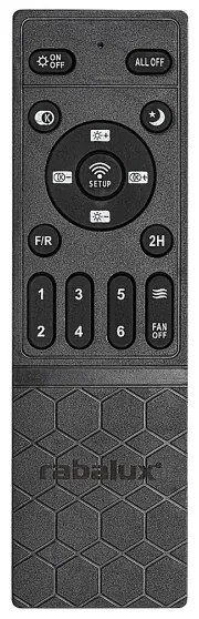 Plafonieră LED dimabilă cu ventilator Rabalux 71336 DALFON 40W/230V 3000/4000/6000K + telecomandă