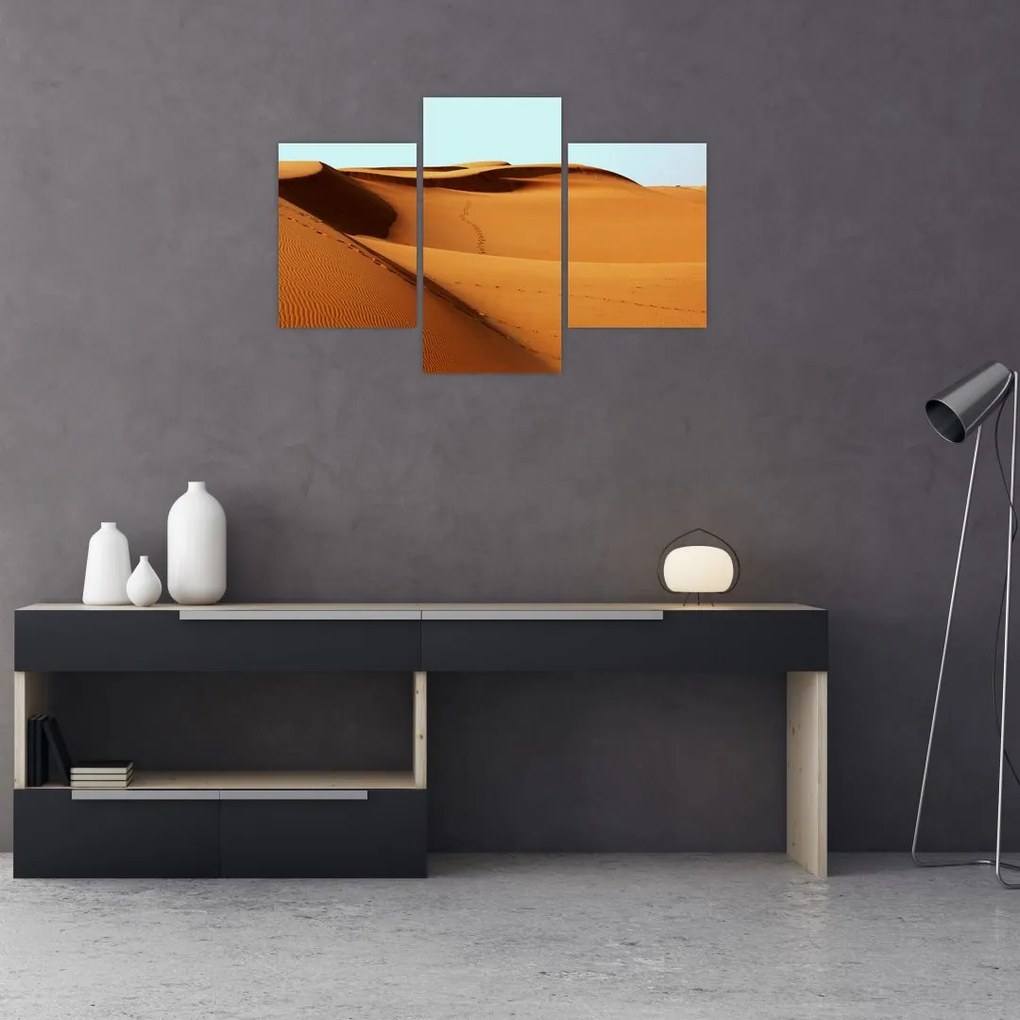 Tablou - Pași în deșert (90x60 cm)