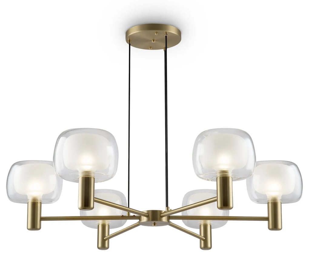 Candelabru Vision Maytoni E14, Auriu, MOD411PL-06G, Germania