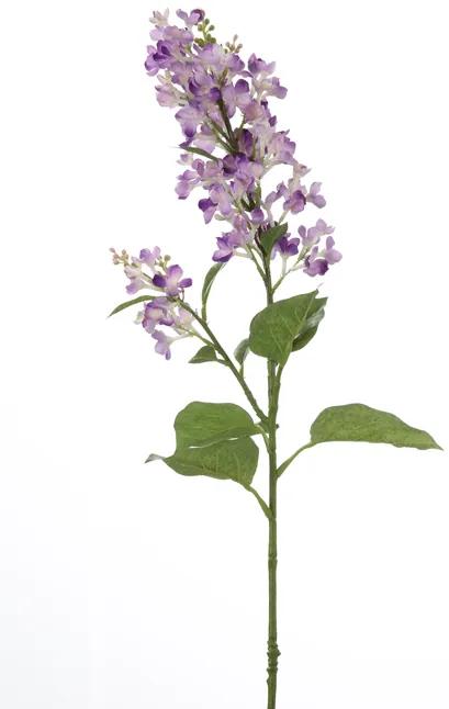 Crenguta liliac Lilac, Fibre sintetice, Mov Verde, 82 cm