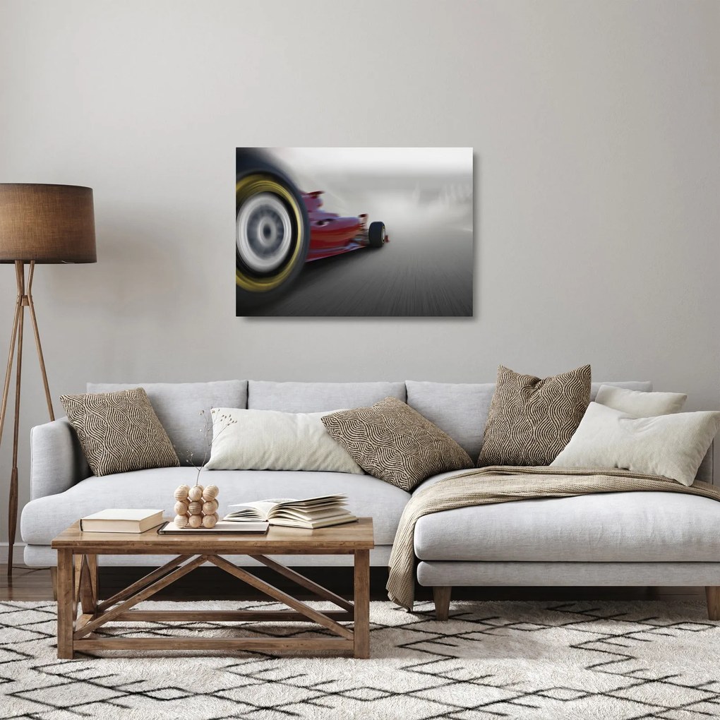 Tablou pe sticlă - Formula (70x50 cm)