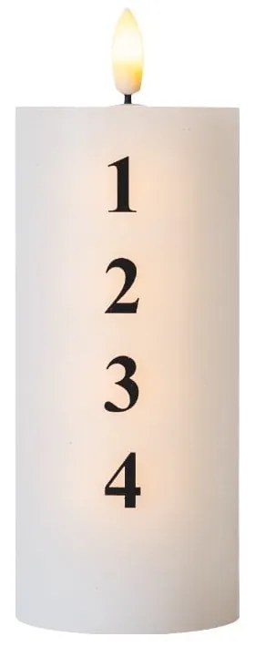 Lumânare LED cu baterii (înălțime 15 cm) Sille Advent – Sirius