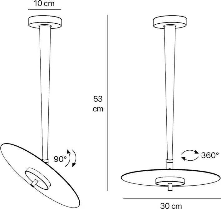 Lustra design italian modern Vinyl-Inspired
