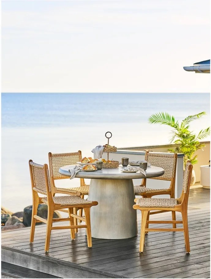 Masă de grădină rotundă din ceramică ø 60 cm Bonnet – House Nordic