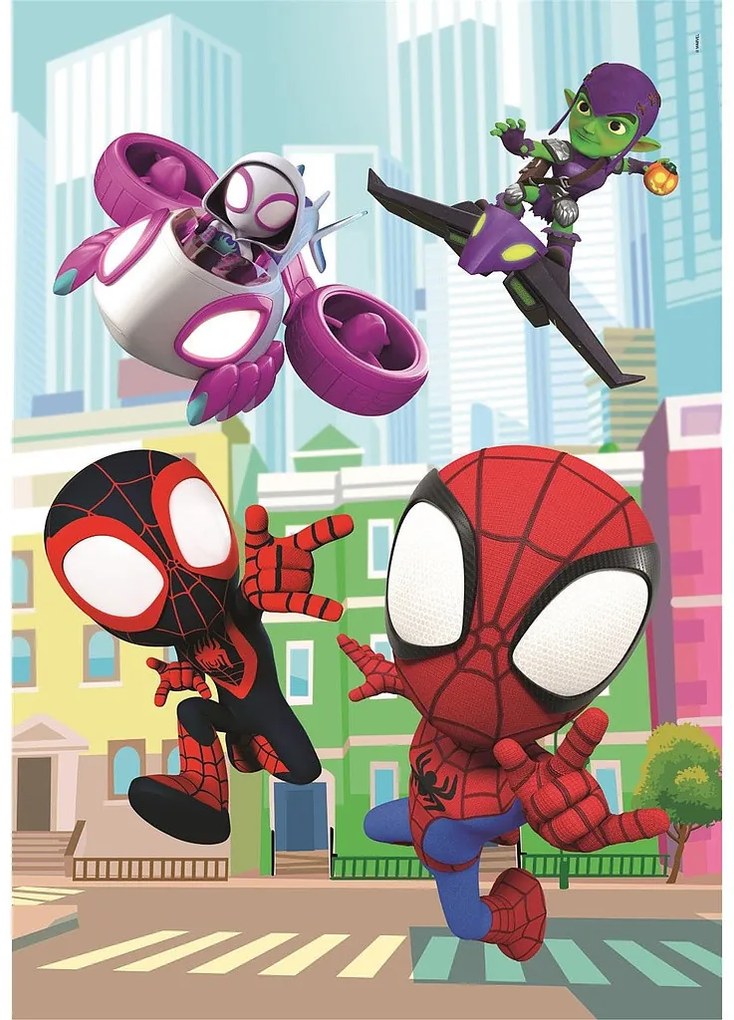 Omul Păianjen Spidey Puzzle maxi Clementoni, 60 piese