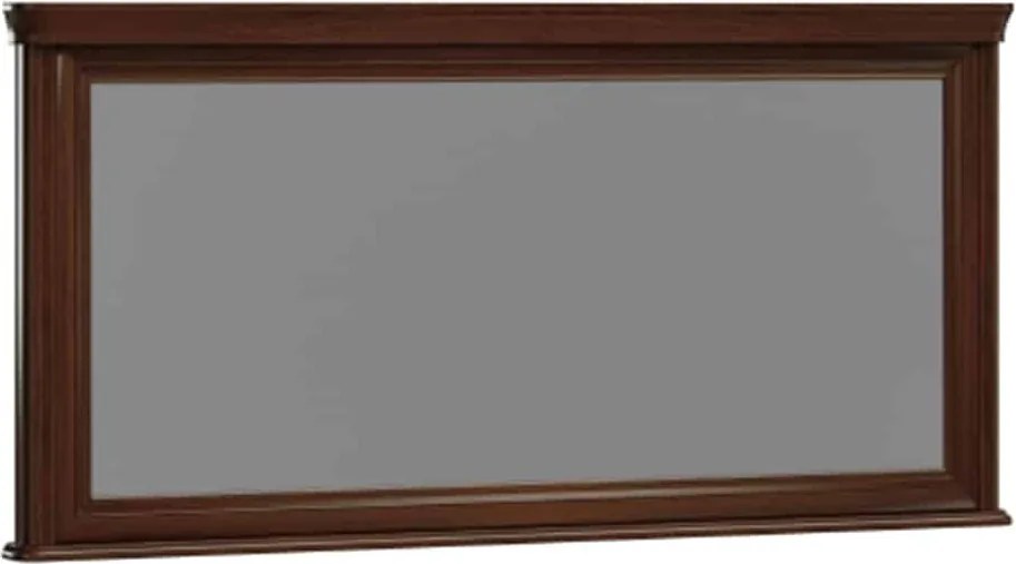Oglindă lemn masiv nuc Alexandros, 163 × 12 × 76,8 cm
