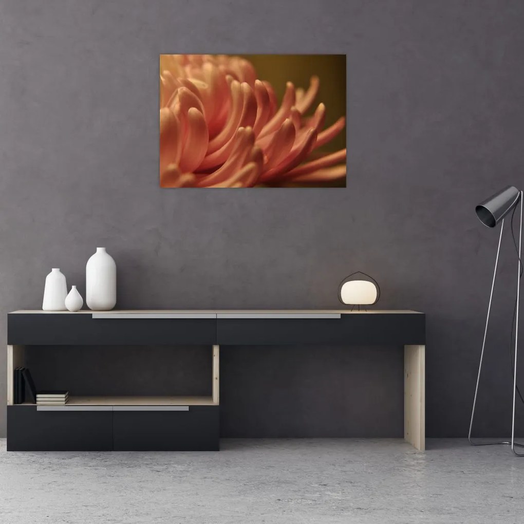Tablou cu detailu florii (70x50 cm)