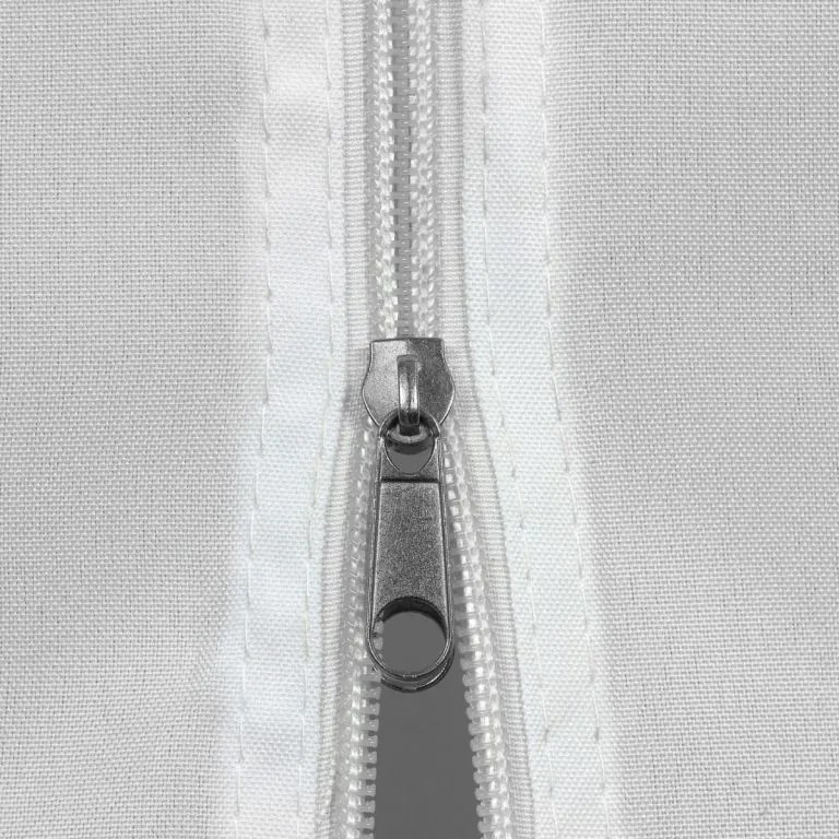 Perete lateral de schimb pentru cort cu fermoar - alb