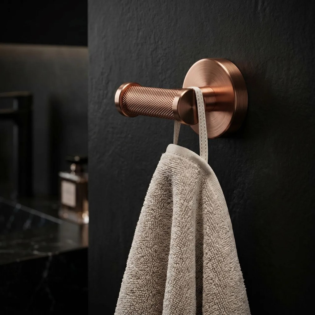 Cuier dublu 6612 Modern Copper Brush