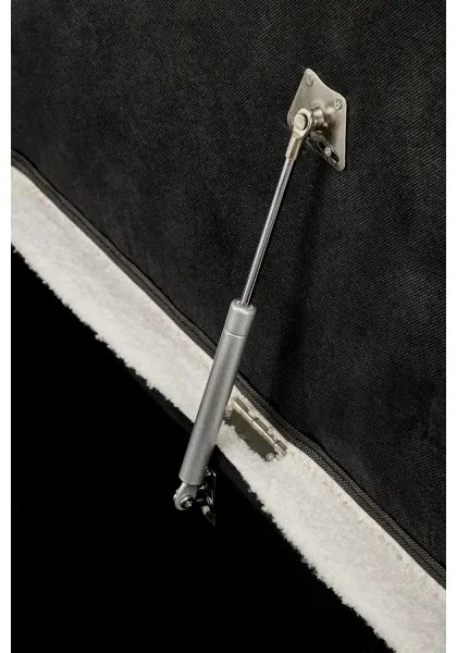 Bancă cu spațiu de depozitare AVEIRO 46x120 cm alb