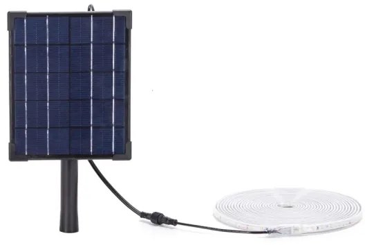 Bandă LED solară dimabilă Aigostar LED/5W/3,2V 5 m 2700K IP65 + telecomandă