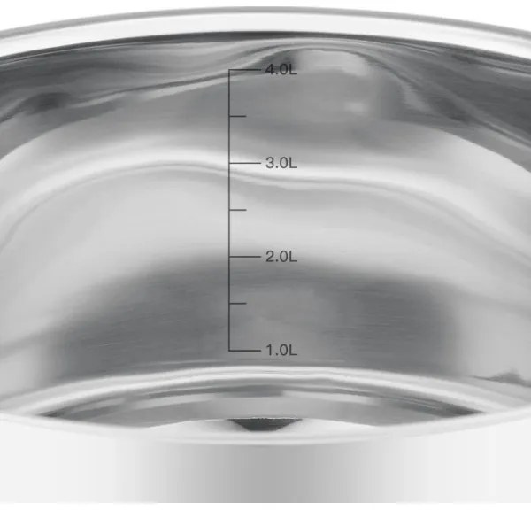 Resto - Oală cu capac ANSER, 4,4 l, 22 cm