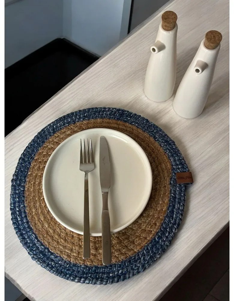 Suport pentru farfurii din iută ø 33 cm Wicker – Mila Home Luxury