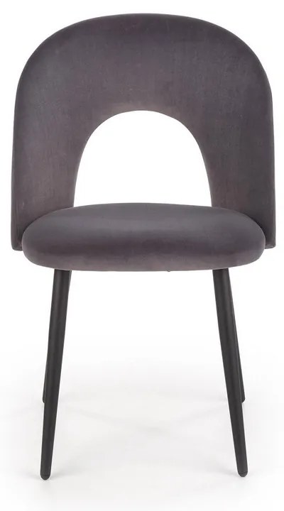 Scaun de bucaterie Gema, gri/negru