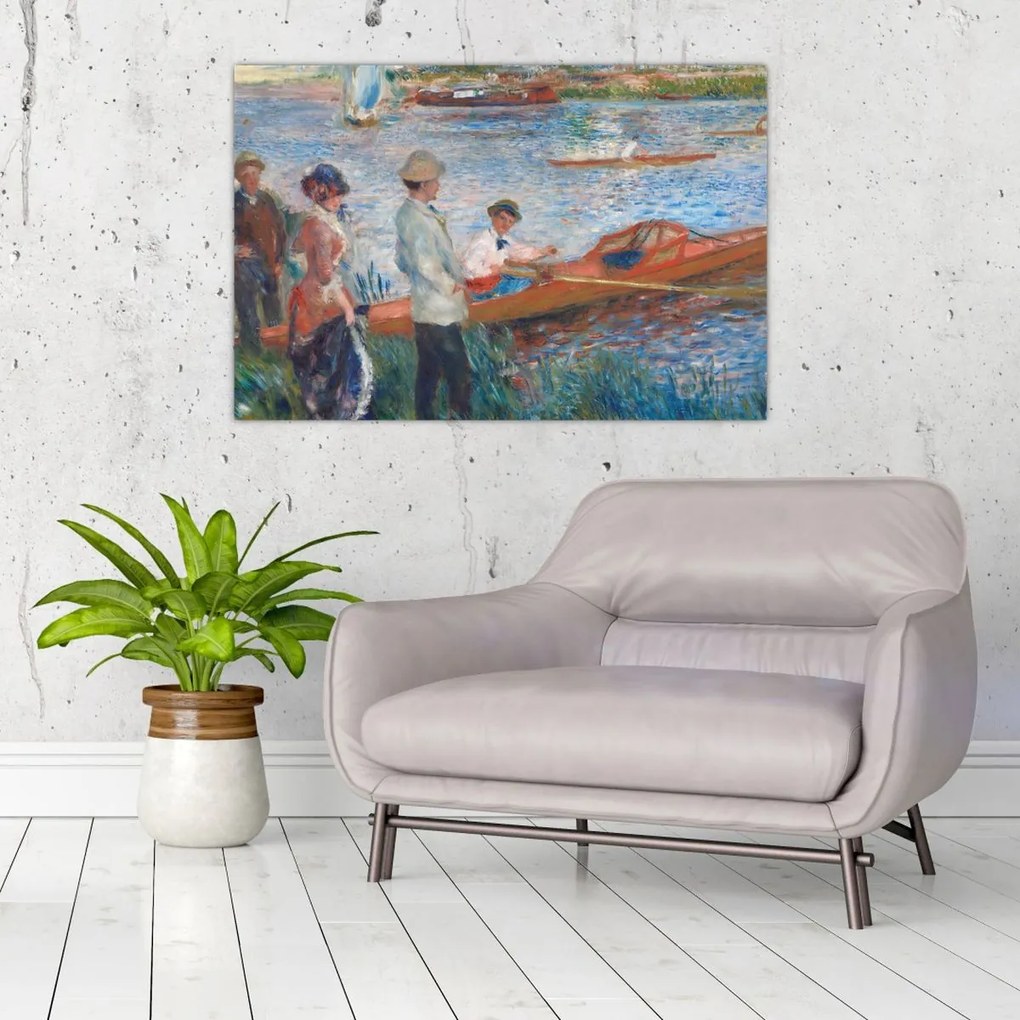 Tablou - Auguste Renoir, Oarsmen at Chatou, reproducere (90x60 cm)