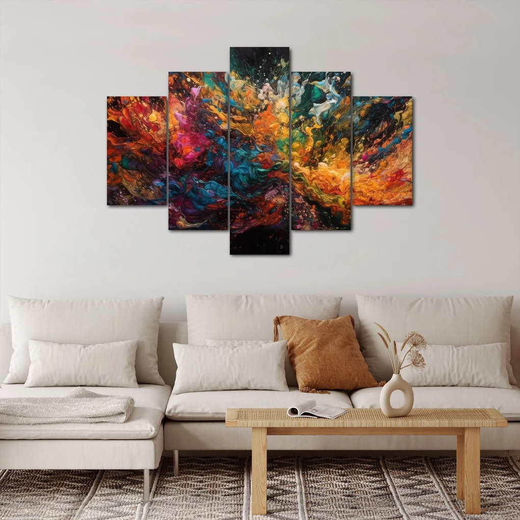 Tablou - Abstracția culorilor II. (150x105 cm)