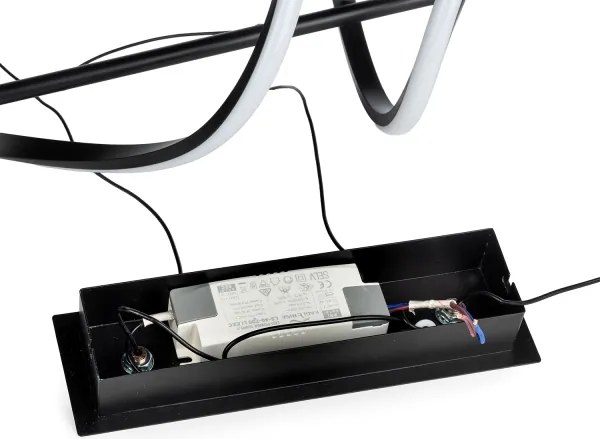 Lustră LED pe cablu ONLI TWIST LED/30W/230V 4000K negru