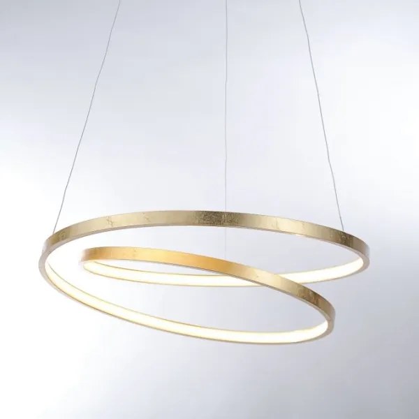 Lustră LED dimabilă pe cablu ROMAN LED/30W/230V aurie Paul Neuhaus 2472-12