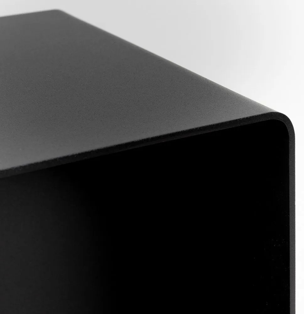 Măsuță auxiliară din oțel 40x30 cm Slide High – Spinder Design