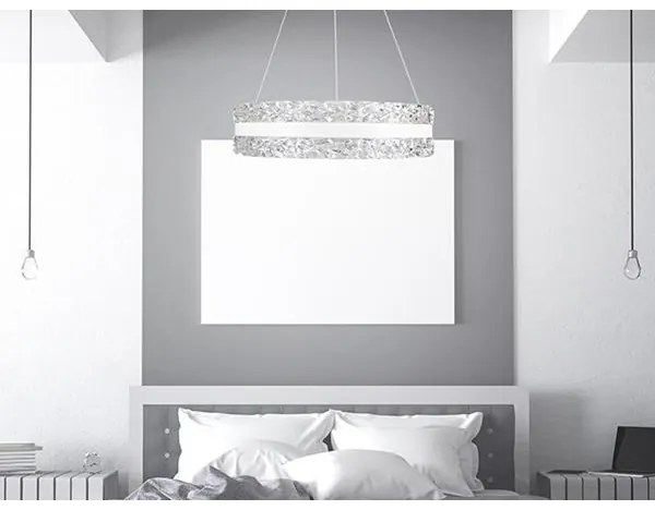 Lustr LED dimabil pe cablu LED/80W/230V 3000-6500K alb + DO