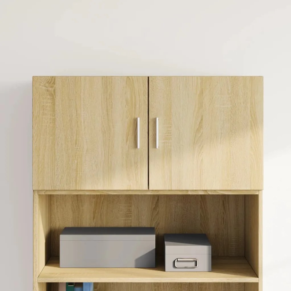vidaXL Dulap de perete, stejar sonoma, 80x42,5x40 cm, lemn compozit