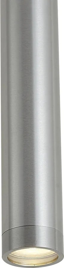 Lampă suspendată de design Gunmetal GU10 50mm IP44 - Tuba