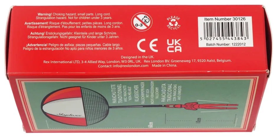 Jucărie interactivă Skydiver – Rex London