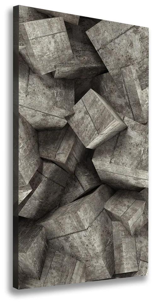 Tablou pe pânză Cuburi de beton