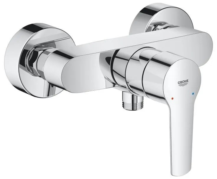 Baterie dus Grohe Start, montare perete, monocomanda, cartus ceramic, Crom,model 2022-24208002