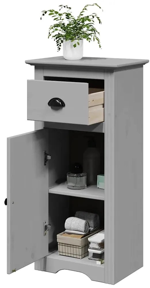 vidaXL Dulap de baie „BODO” Gri 44x30x90 cm