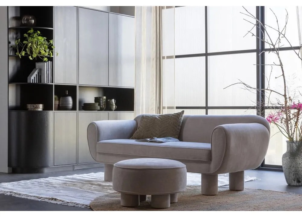 Bibliotecă modulară neagră din lemn masiv de pin 190x210 cm Finca – WOOOD