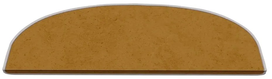 Covorașe pentru scări maro deschis 16 buc. 20x65 cm Plain Color – Vitaus