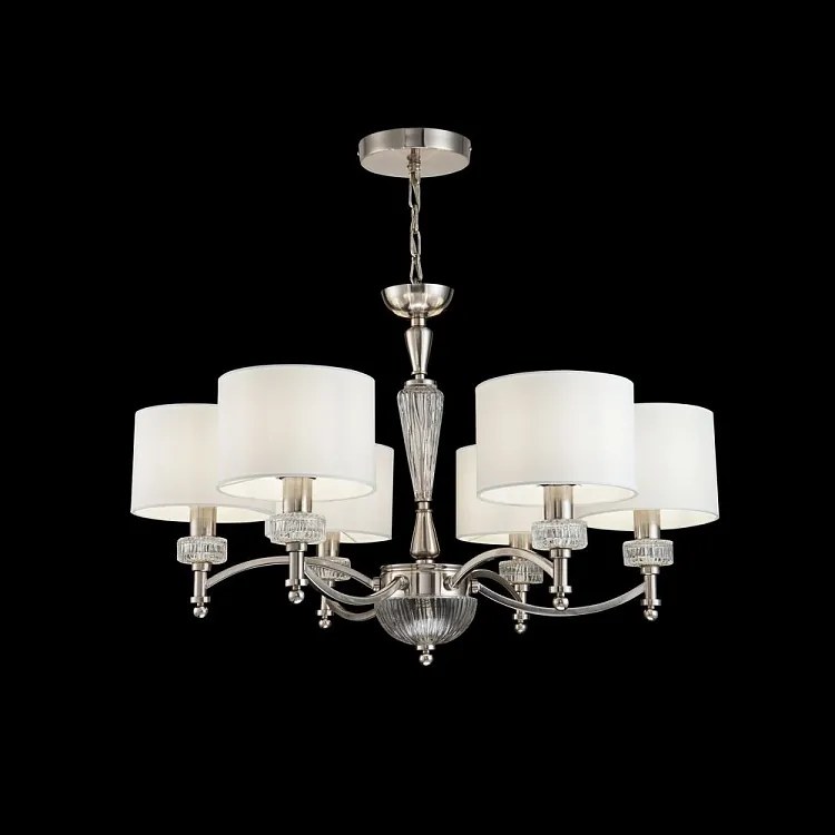 Candelabru elegant design modern cu 6 brate Alicante MYMOD014CL-06N