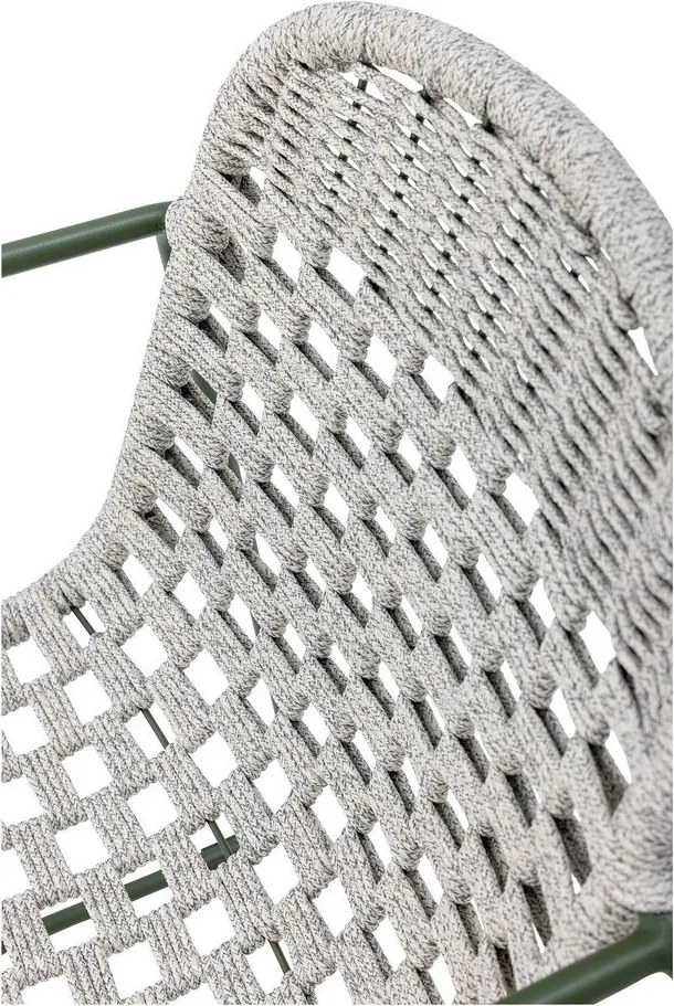 Scaun de grădină gri din metal Calana – Bloomingville