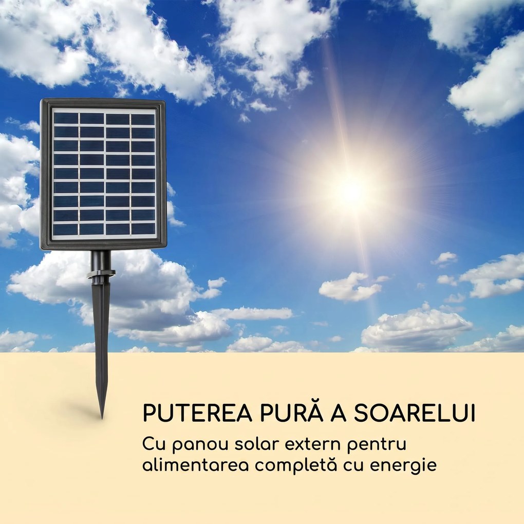 Blumfeldt Fântână solară Mystic Tree cu iluminare LED, poliresină