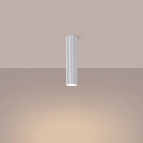 Spot Sollux SL.1532 KARBON 1xGU10/10W/230V 30 cm alb