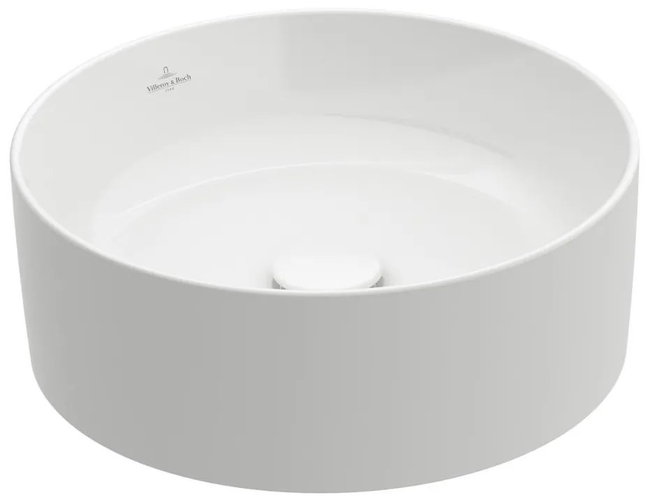 Villeroy & Boch COLLARO 4A184001 - Chiuvetă pentru blat Ø 40 cm, ceramică, albă