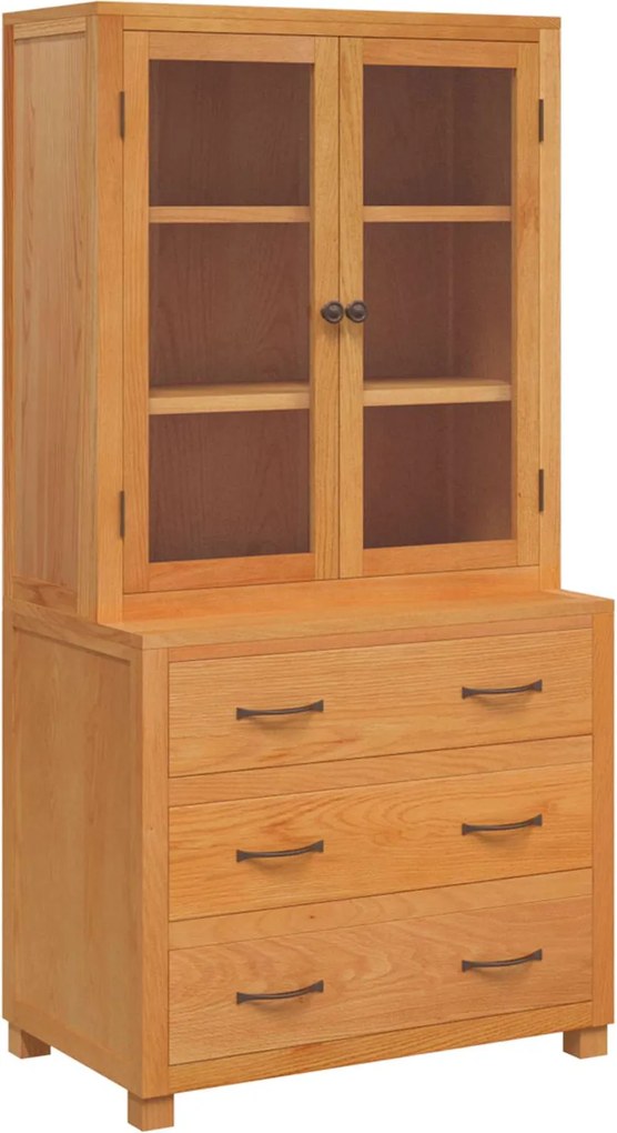 vidaXL Set de Mobilier pentru Depozitare cu sertar Maro Lemn compozit