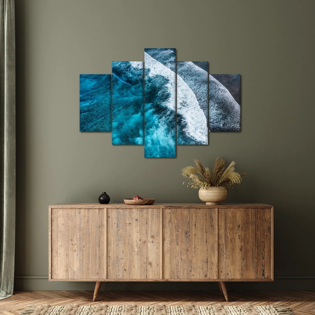 Tablou - Valuri pe mare (150x105 cm)