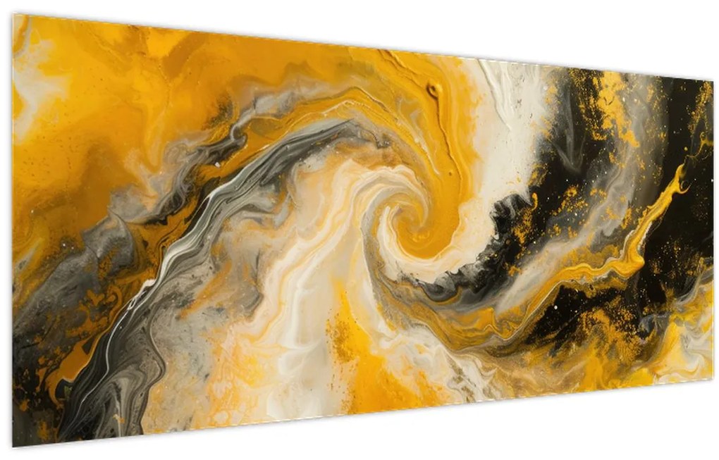 Tablou - Abstractizare în spirală (120x50 cm)