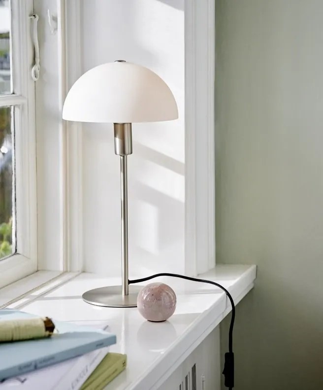 Veioza, lampa de masa design minimalist scandinav Ellen 20 Brushed steel