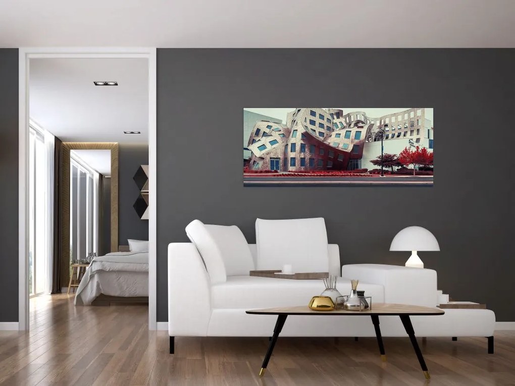 Tablou - construcție arhitectonică (120x50 cm)