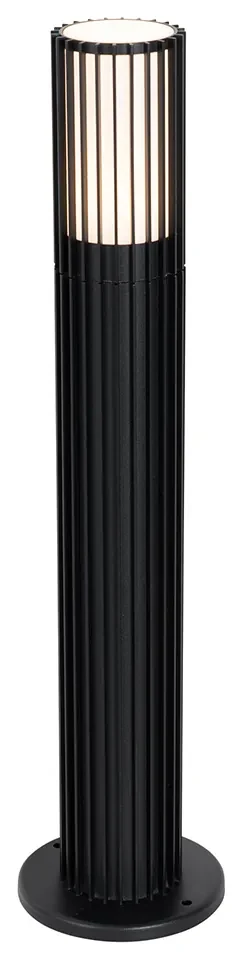 Stâlp inteligent de exterior negru 50 cm IP44 RGBW incl. Wifi GU10 50mm - Boris