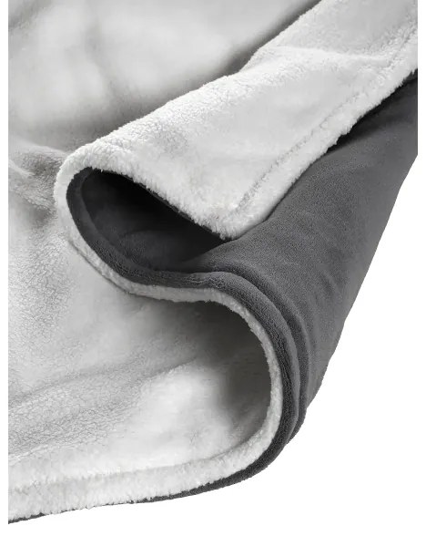 Pătură electrică Concept DV7420, 160 W/230 V, 180 x 130 cm, gri/alb