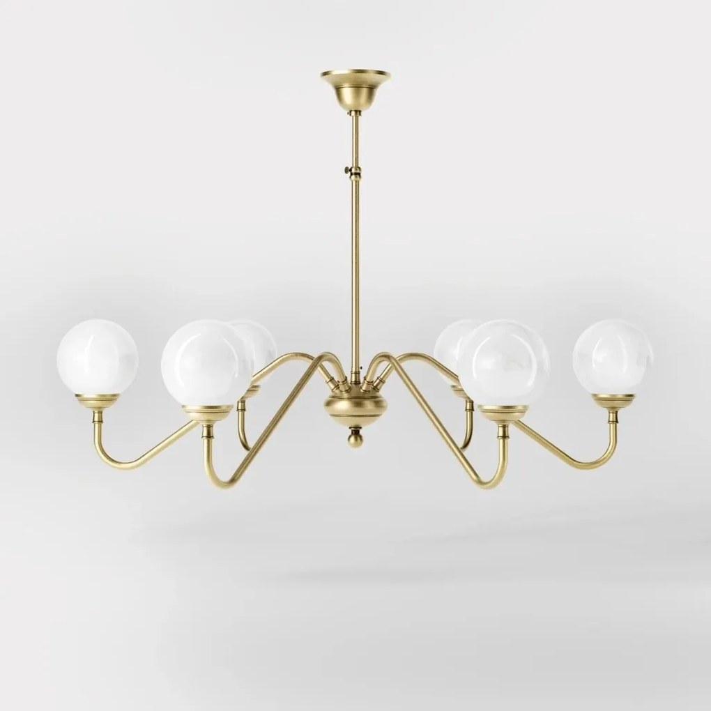 Candelabru din alama stil modern Art Deco Incanto
