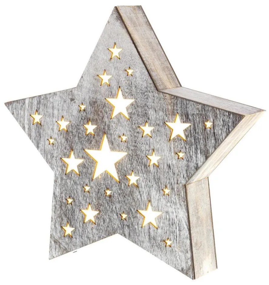 Decorațiune LED de Crăciun Retlux 1xLED/2xAAA alb cald