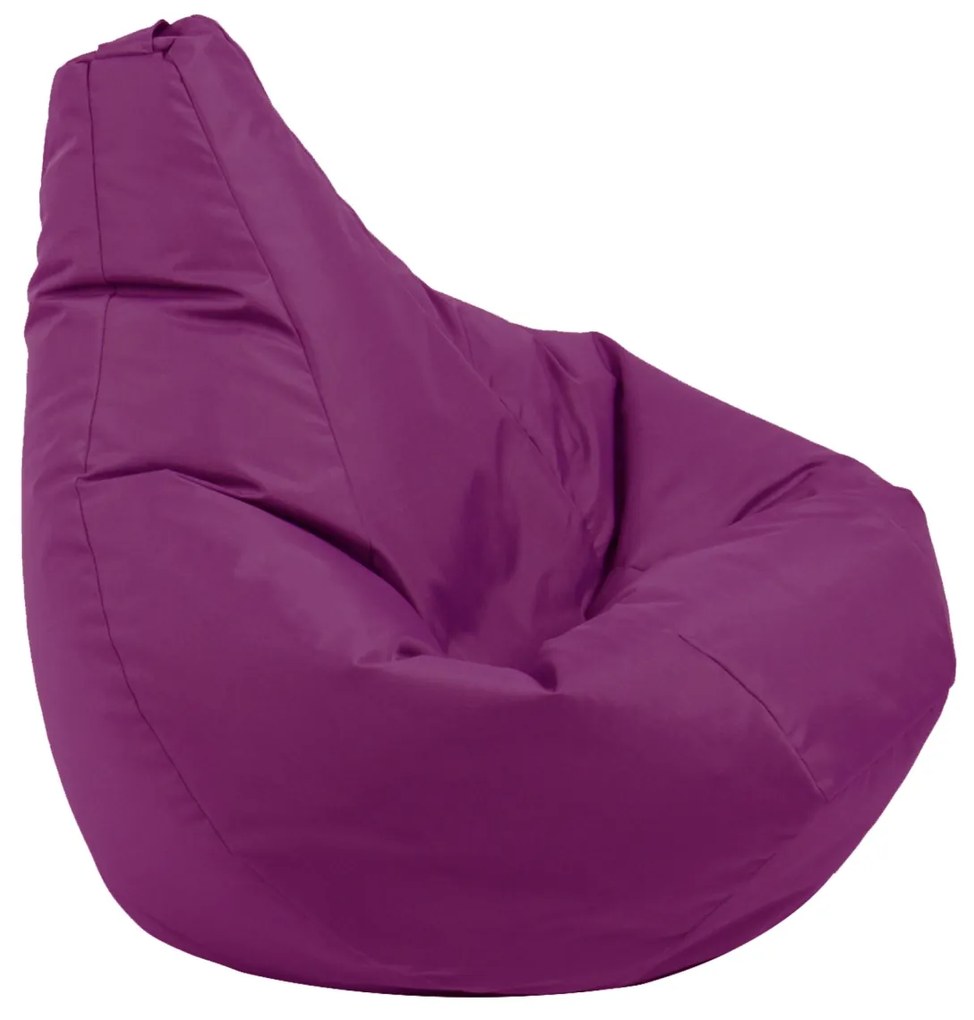 Fotoliu puf copii, Nirvana Light Pufrelax, Material Impermeabil - Magenta