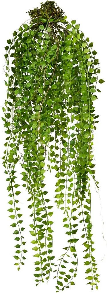 Plantă artificială Columnea suspendată, 48 cm,verde
