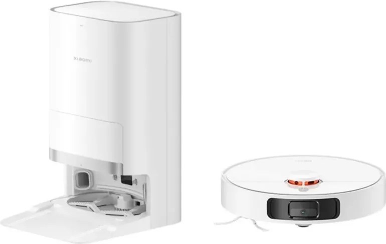 La mâna a doua: Aspirator robot Xiaomi X20+, 6000 Pa, 140 min, 0.35/4 l, Functie Mop, Statie de autogolire, Navigatie LDS, Evitarea obiectelor, Aplicatie mobila, Alb