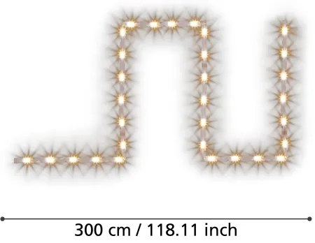 Bandă LED dimabilă 3m STRIPE-Z LED/13,5W/24V 2700-6500K Eglo 99684